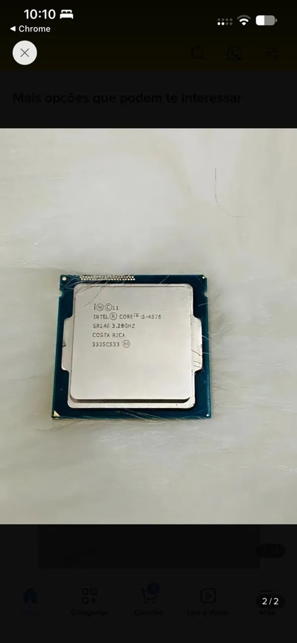 Processador Intel  - Foto 3