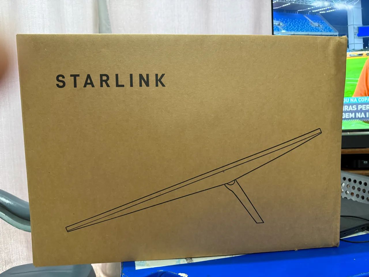 Vendo antena Starlink Standart na caixa