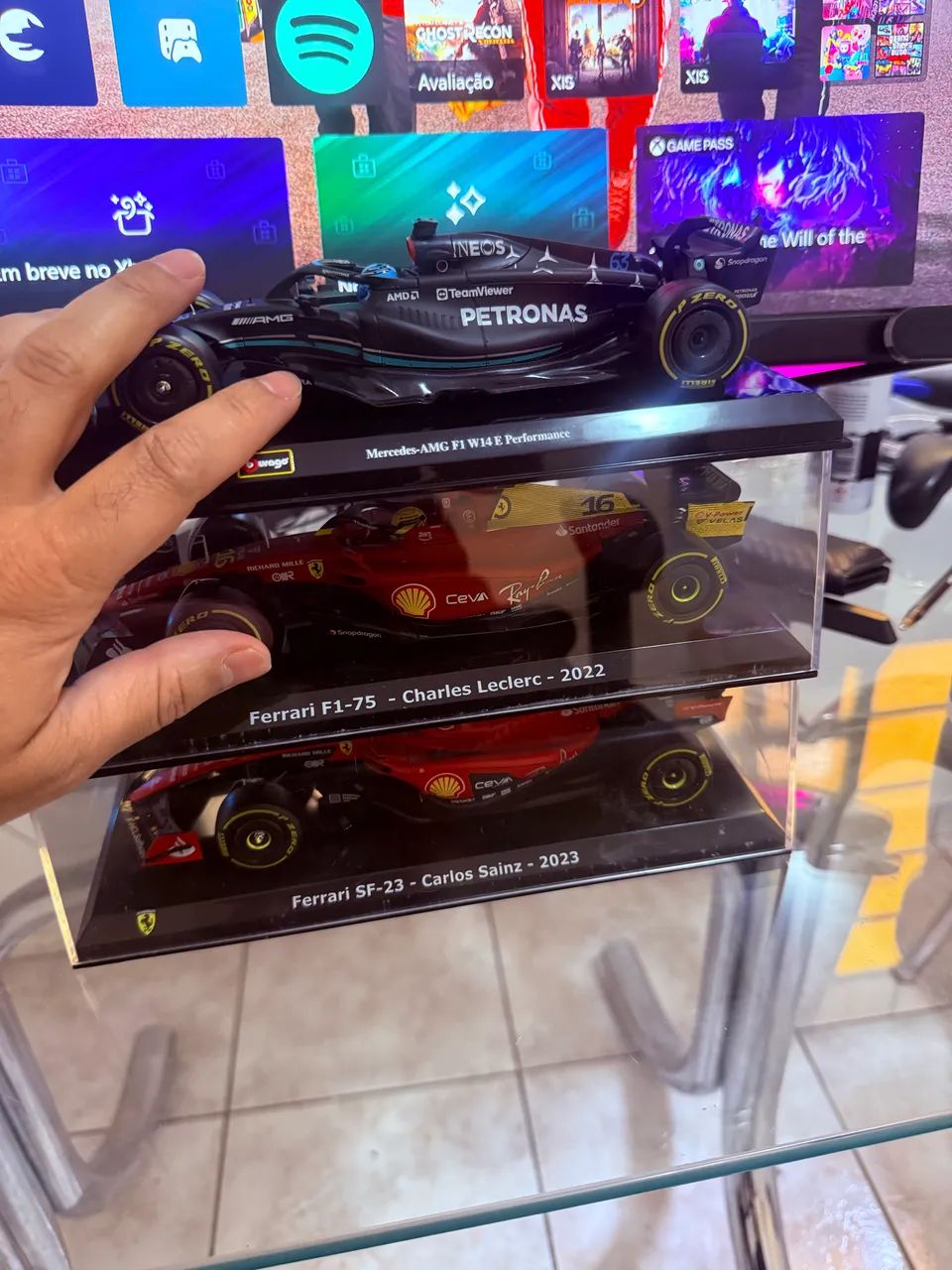 Carro réplicas detalhadas fórmula 1 originais  - Foto 3