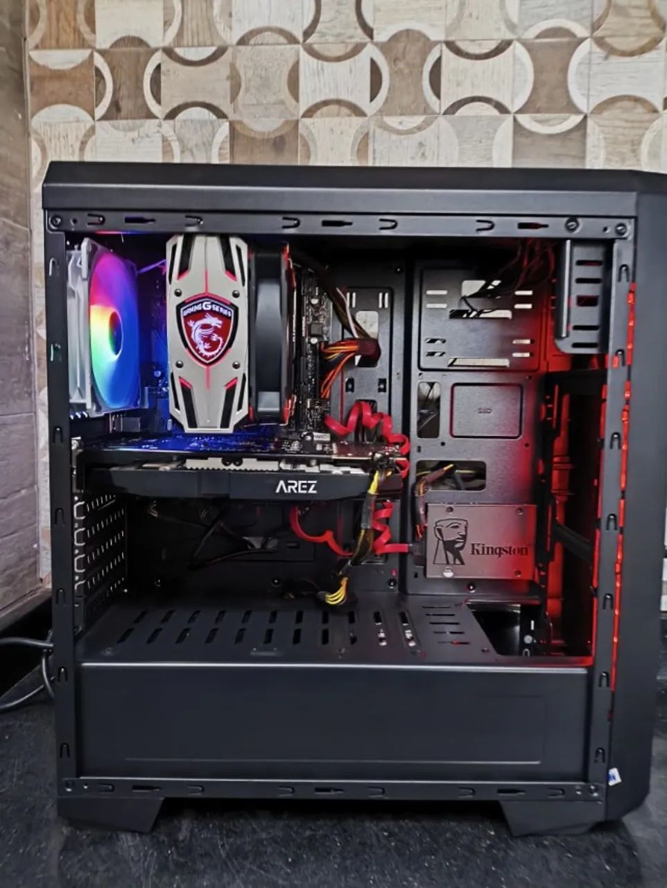 Pc Gamer i5 9400f com Rx 580 8gb Asus - Foto 4