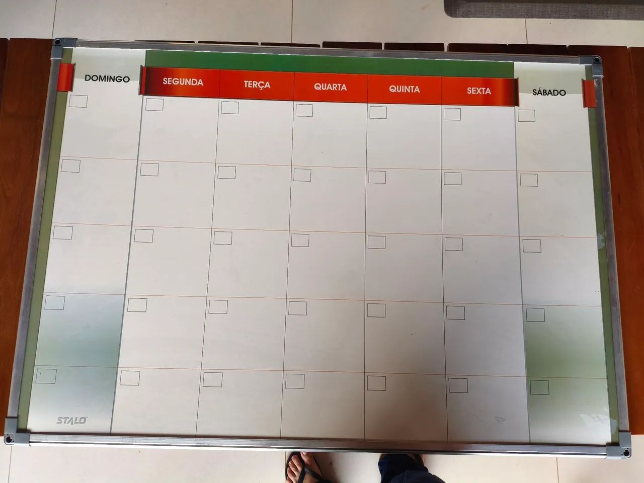Planer da semana 100cm / 60cm