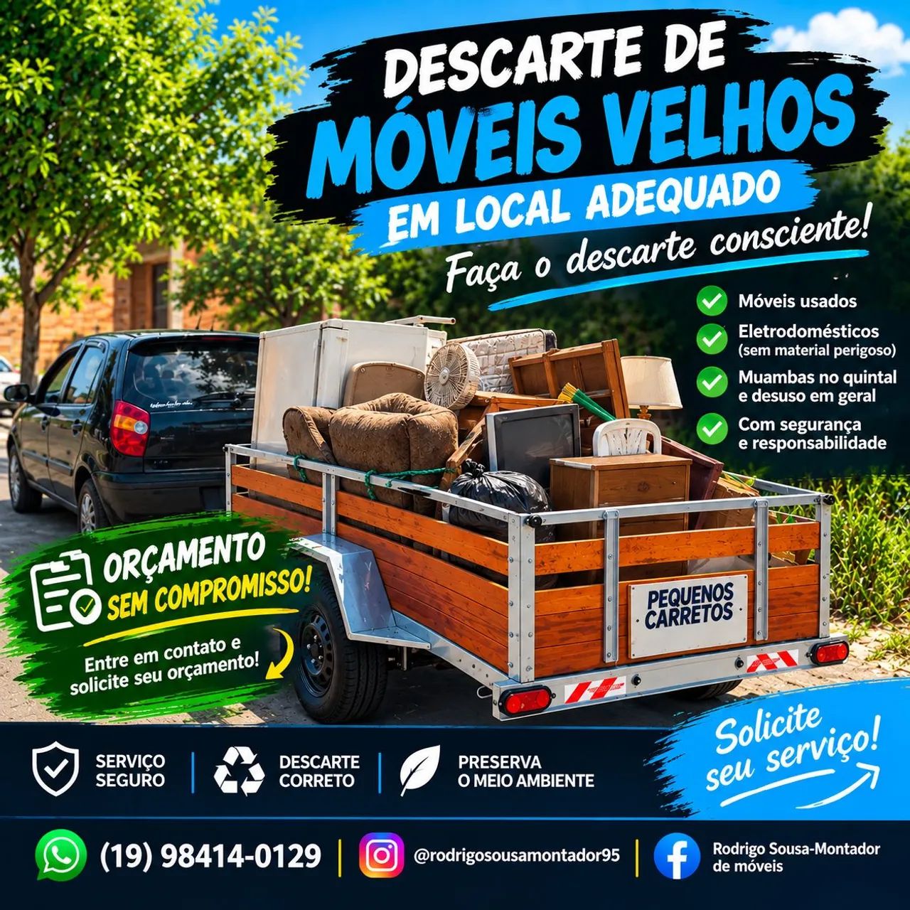 RODRIGO SOUSA - MONTADOR DE MÓVEIS E SERVIÇOS - Foto 3