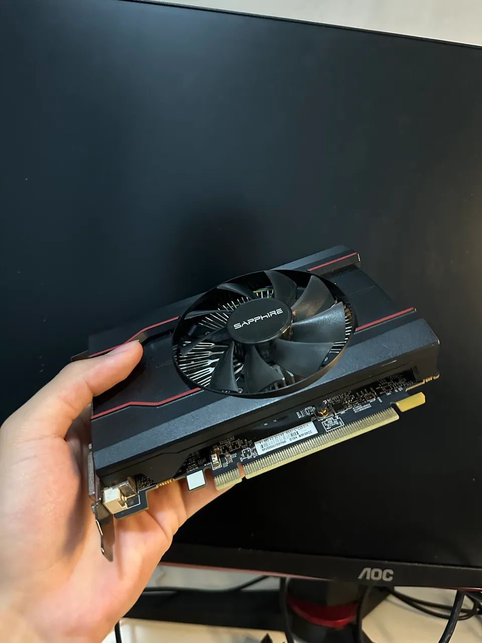 PLACA DE VIDEO RX550 PARA RETIRADA DE PEÇAS - Foto 2