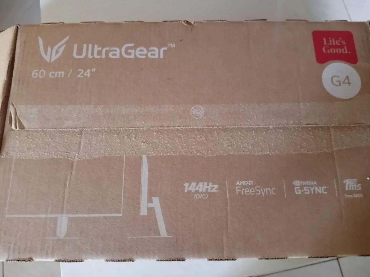 MONITOR LG 144 HZ 24 POLEGADAS - Foto 3