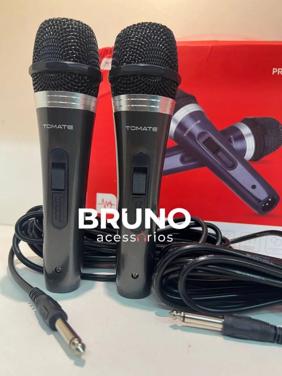 Kit para de microfone com fio  - Foto 2