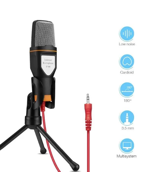 Microfone Multimídia Condensador De Mesa Onistek - Foto 2
