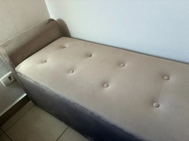 Baú Recamier Para Cama Queen - Foto 2