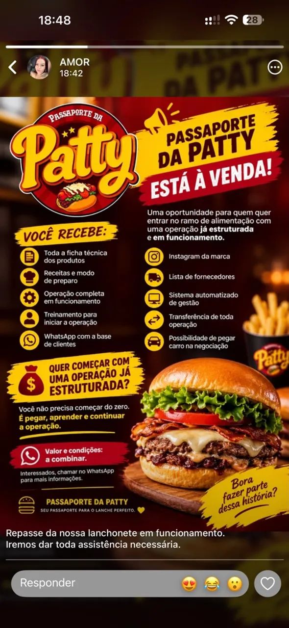 REPASSE DE LANCHONETE EM FUNCIONAMENTO - Foto 2
