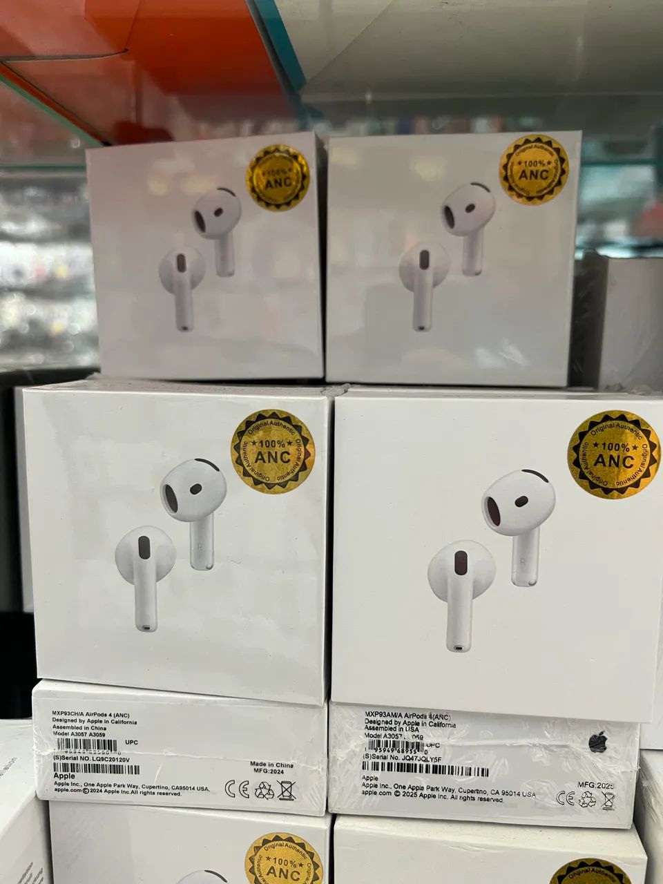 Fone de ouvido Apple AirPods 4 branco  - Foto 2
