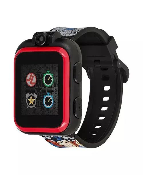 Itouch Infantil Dc Justice League Touchscreen Smart Watch Preto