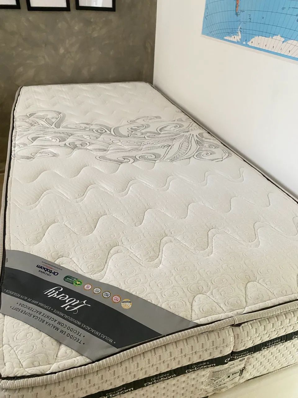 Cama box Ortobom semi nova  - Foto 5