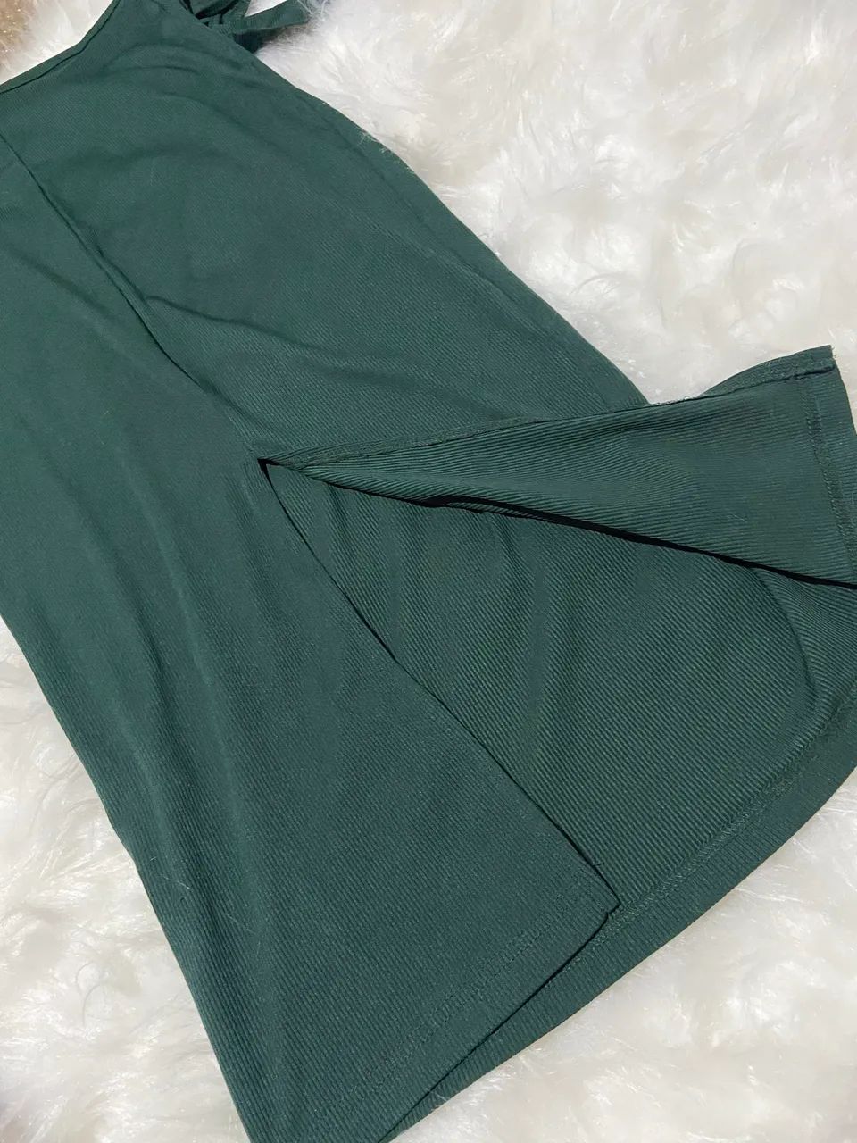 Vestido longo feminino verde  - Foto 4