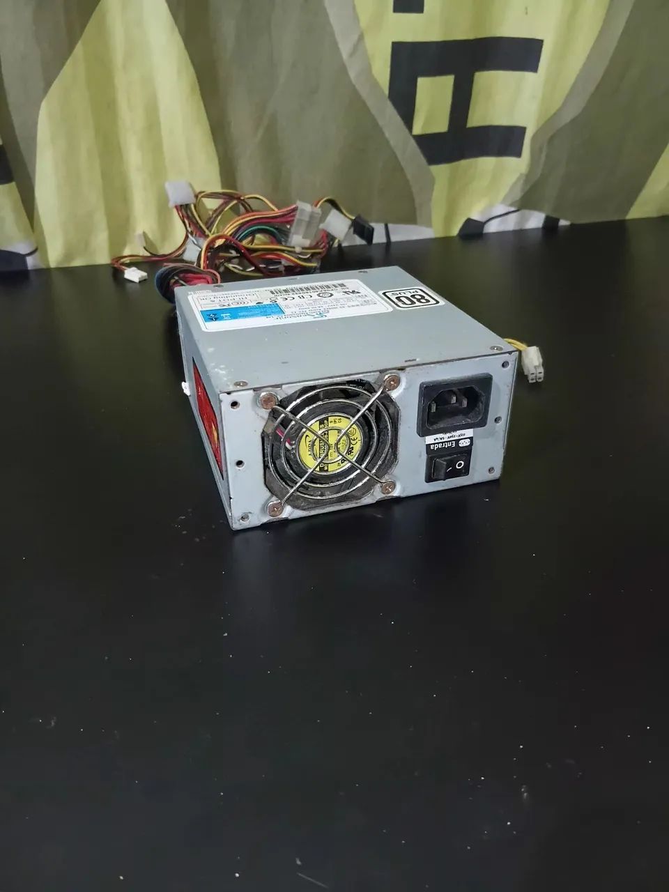 Fonte Seasonic 300W 80 plus prata