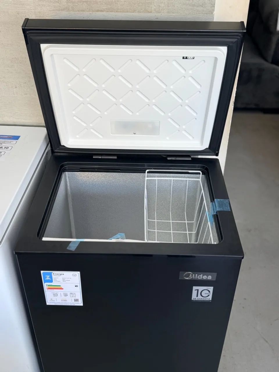 Freezer horizontal Midea 100 L - Bivolt  - Foto 3