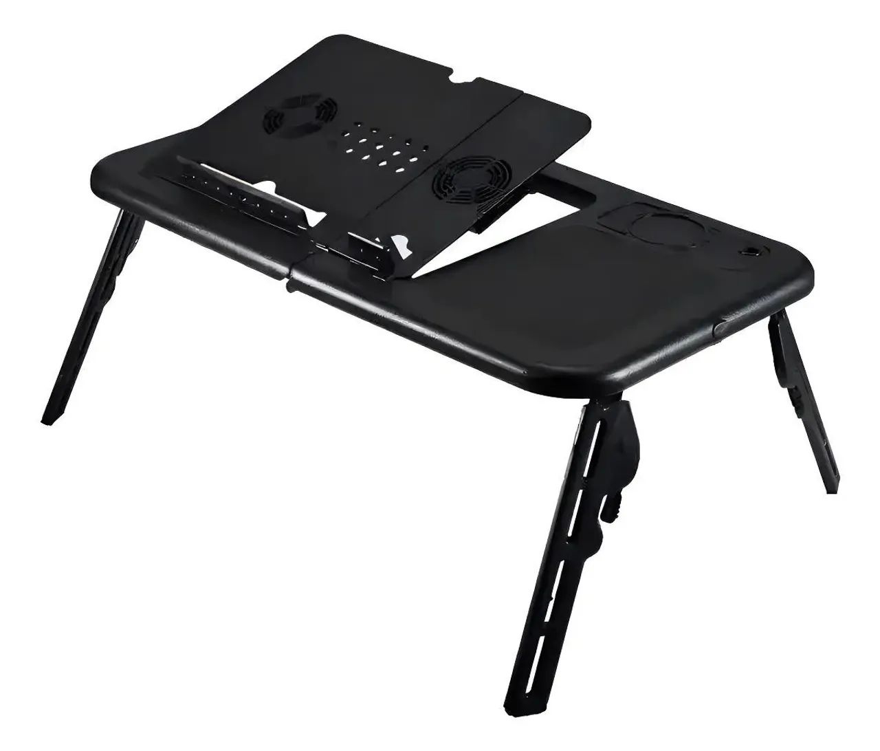 Mesa Portatil Para Notebook E Netbook Com Cooler Retratil