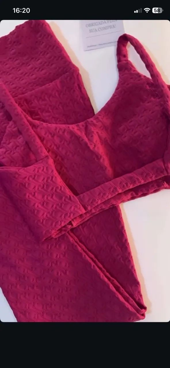 Conjunto rosa de academia  - Foto 2