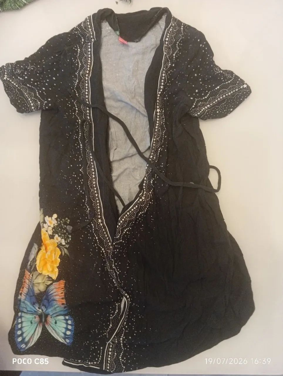 Vestido aberto Farm 
