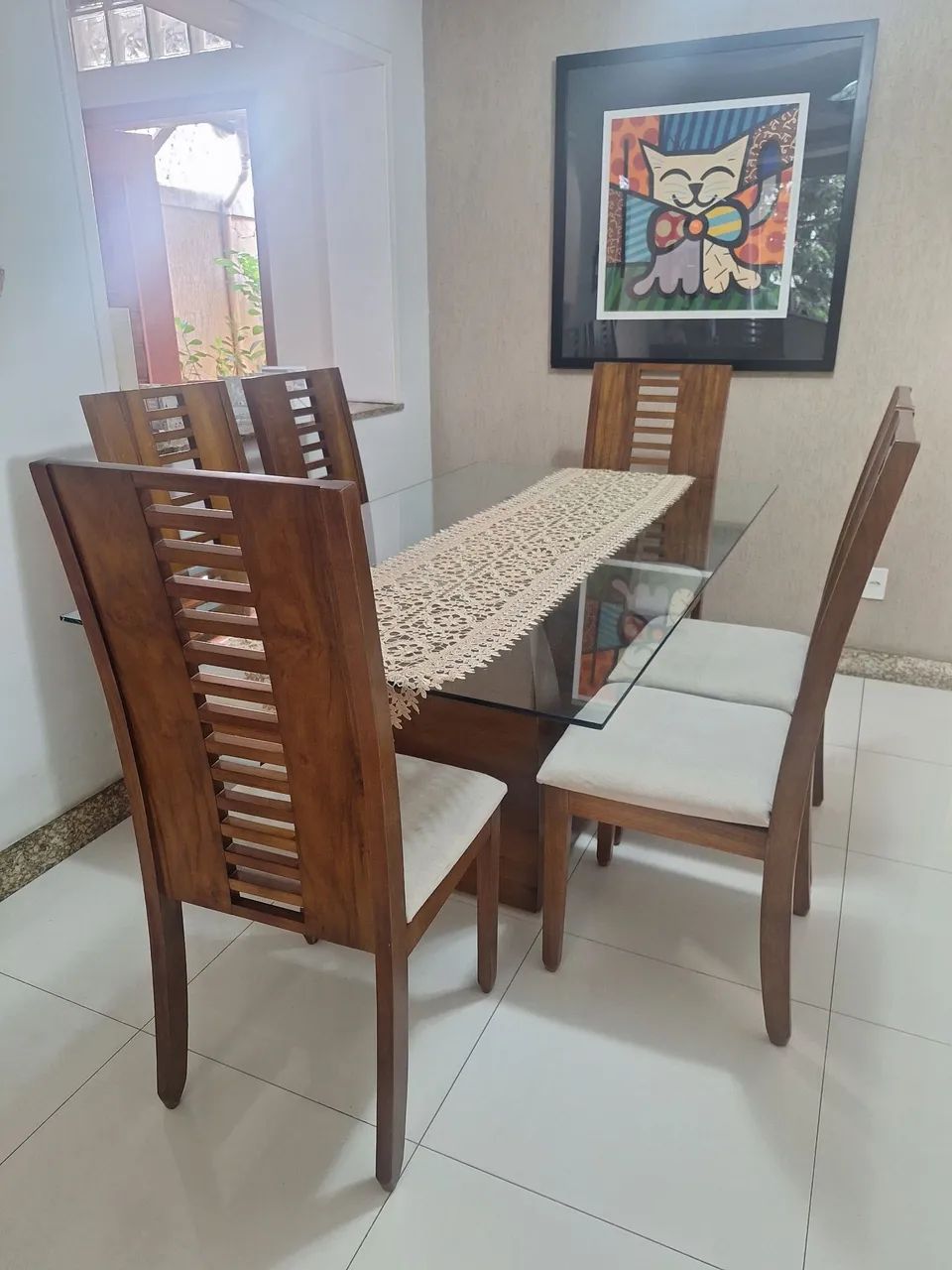 Conjunto Mesa de Jantar + Cadeiras  - Foto 3