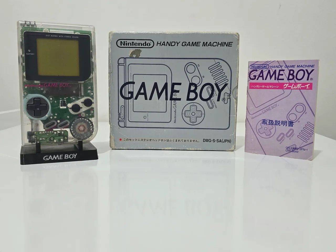 Gameboy Classic Translúcido CIB