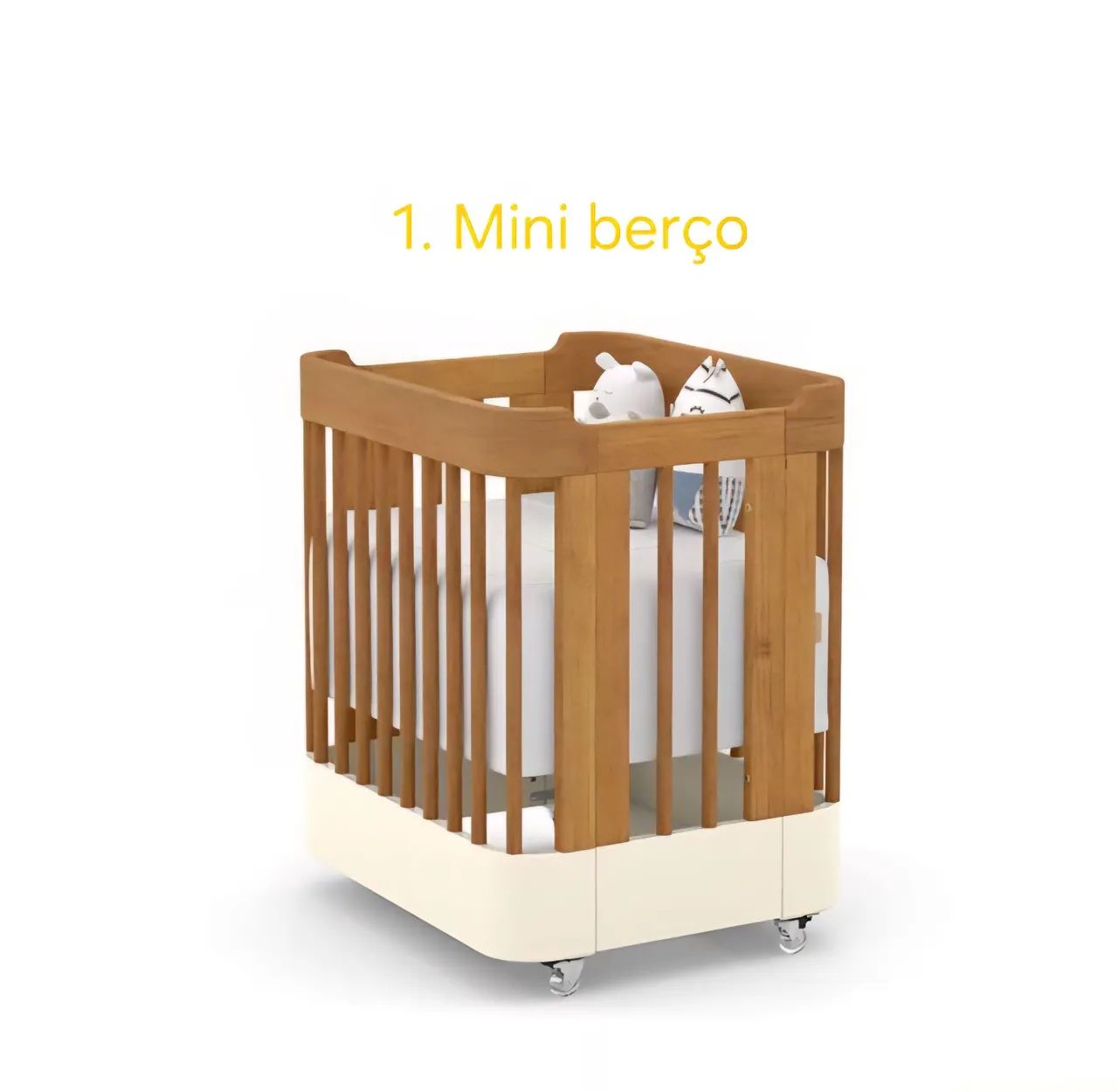 Berço Nido 3 em 1 com 2 colchões - Foto 4