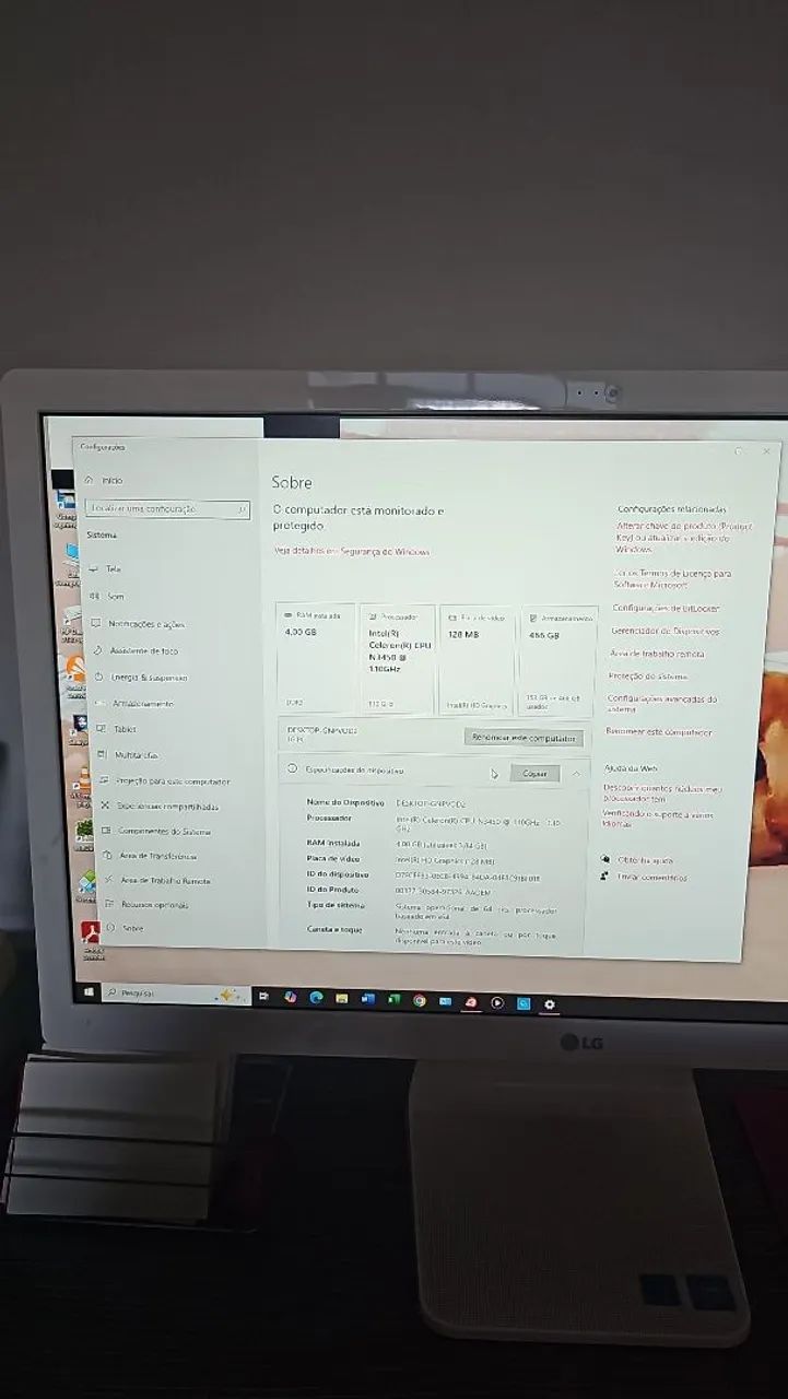 Computador Moderno Branco - Foto 4