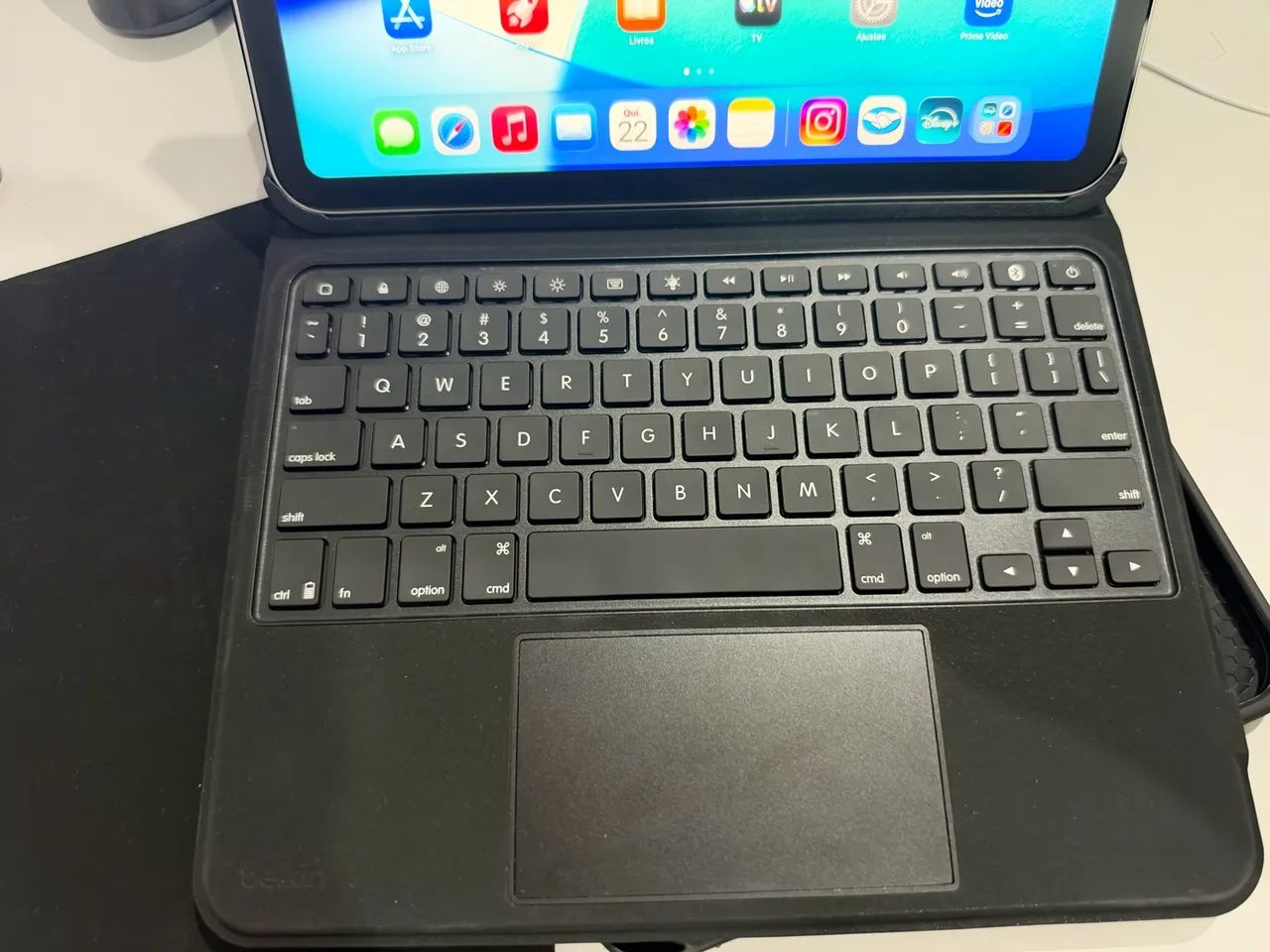 iPad 11ª geração + Teclado Belkin | R$ 3.700 o conjunto - Foto 4