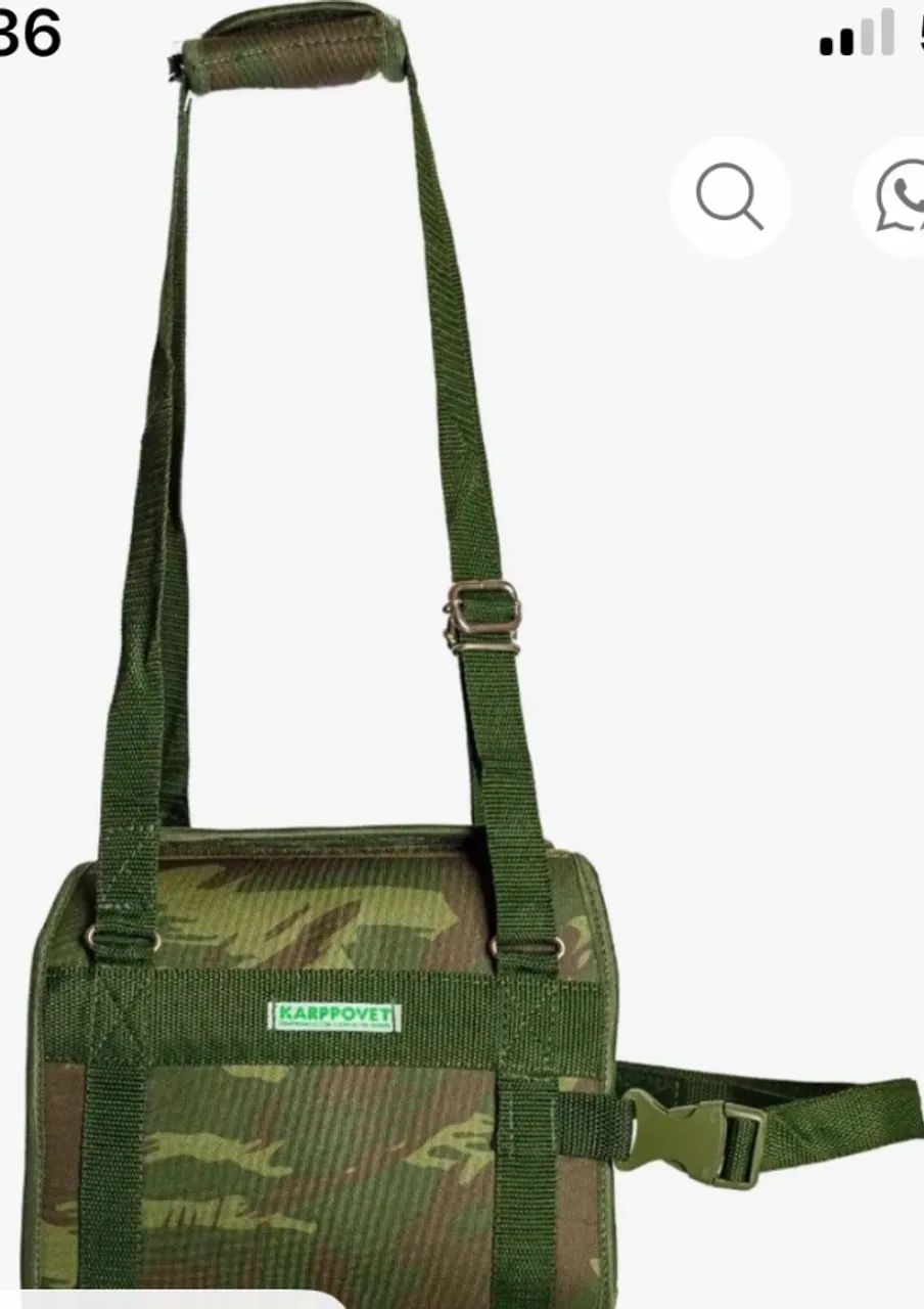 Suporte Peitoral Camuflado Cães Deficiente  - Foto 2