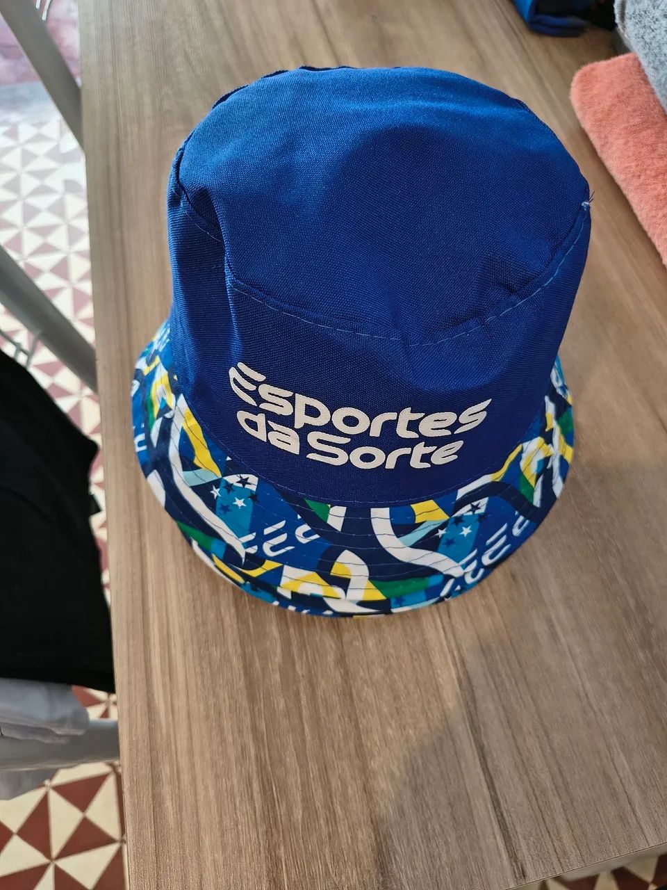  4 chapéu bucket azul - Foto 2