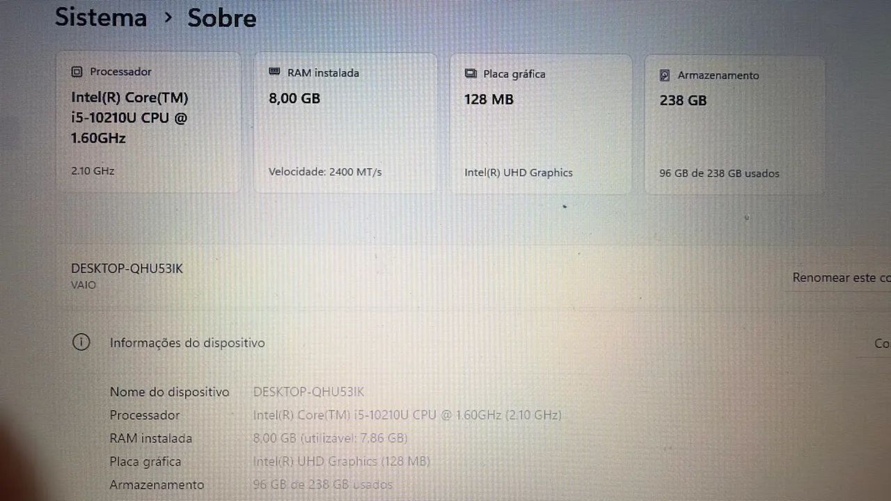 Notebook Core I5 Vaio - Foto 3