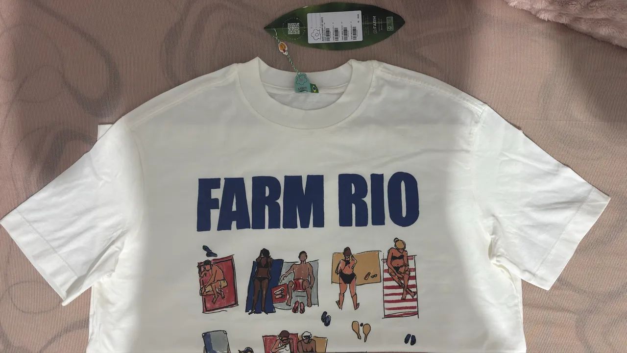 T-shirt Média playa PP farm - Foto 2