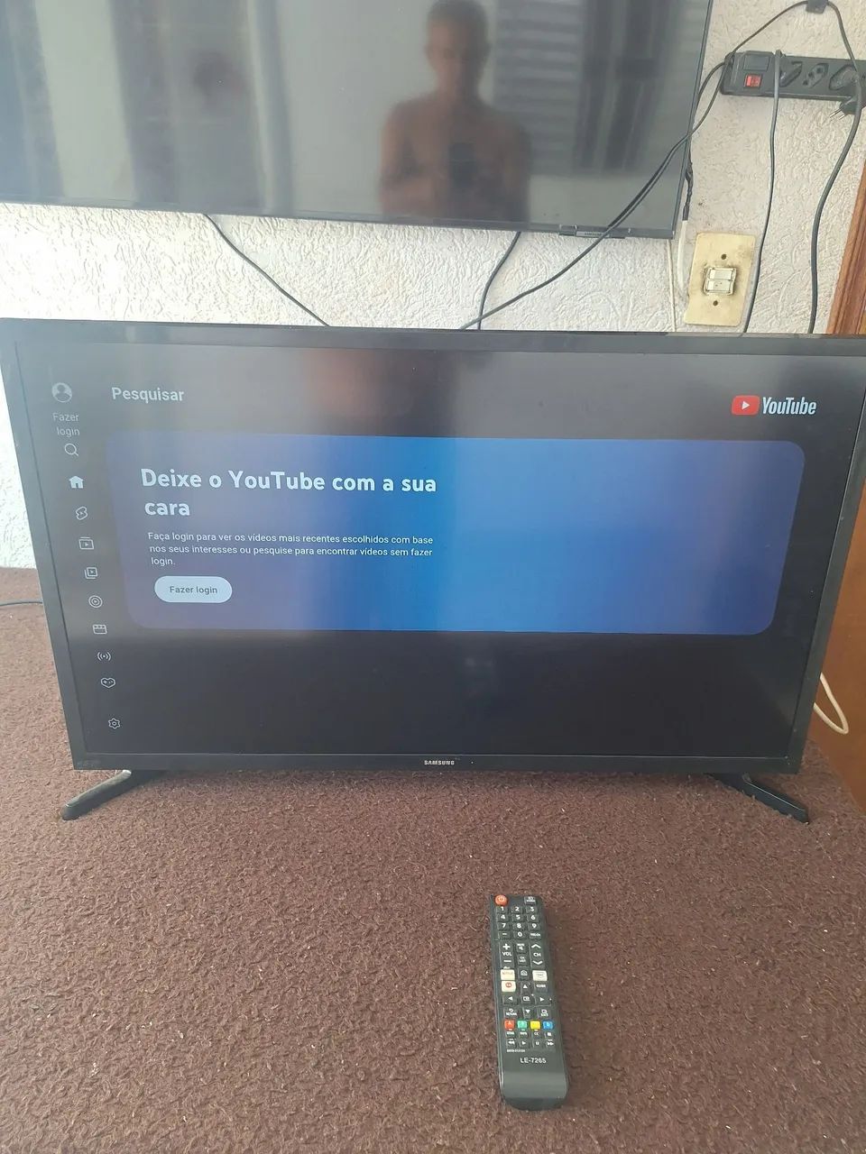 TV SMART SANSUNG TYZEM 32 POLEGADAS ESTADO DE NOVA ACEITO CARTÃO DE CRÉDITO  - Foto 4