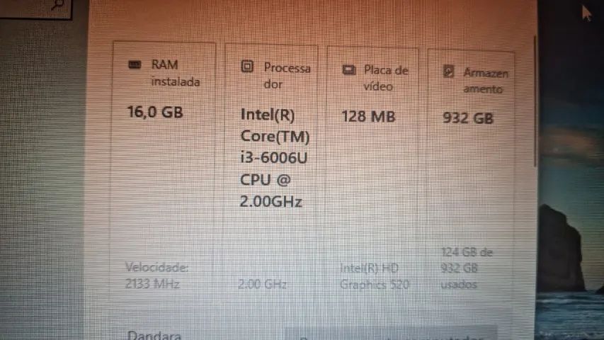 Notebook Acer i3 16GB RAM e HD-1TB - Foto 3