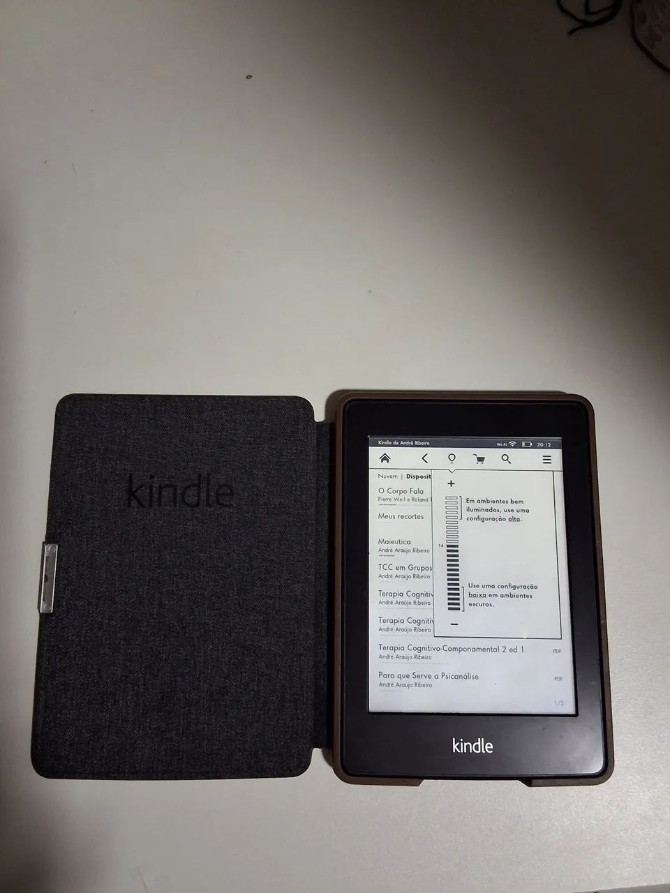 Kindle 7° Geração + Capinha - Foto 2