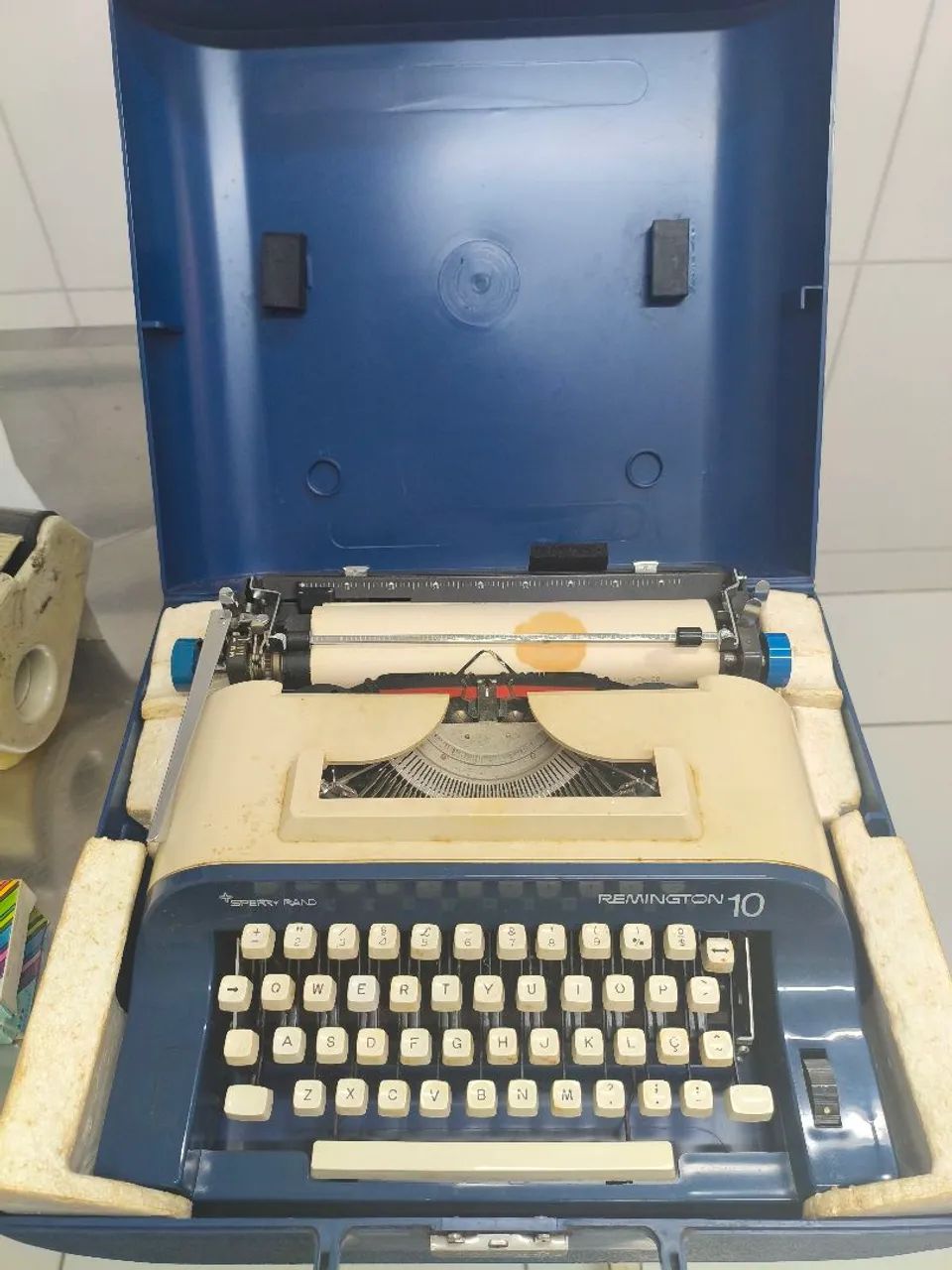 Máquina de escrever remington 