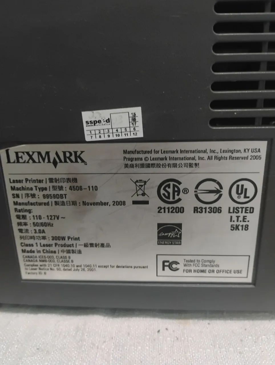 Impressora Laser Lexmark e120 - Foto 4