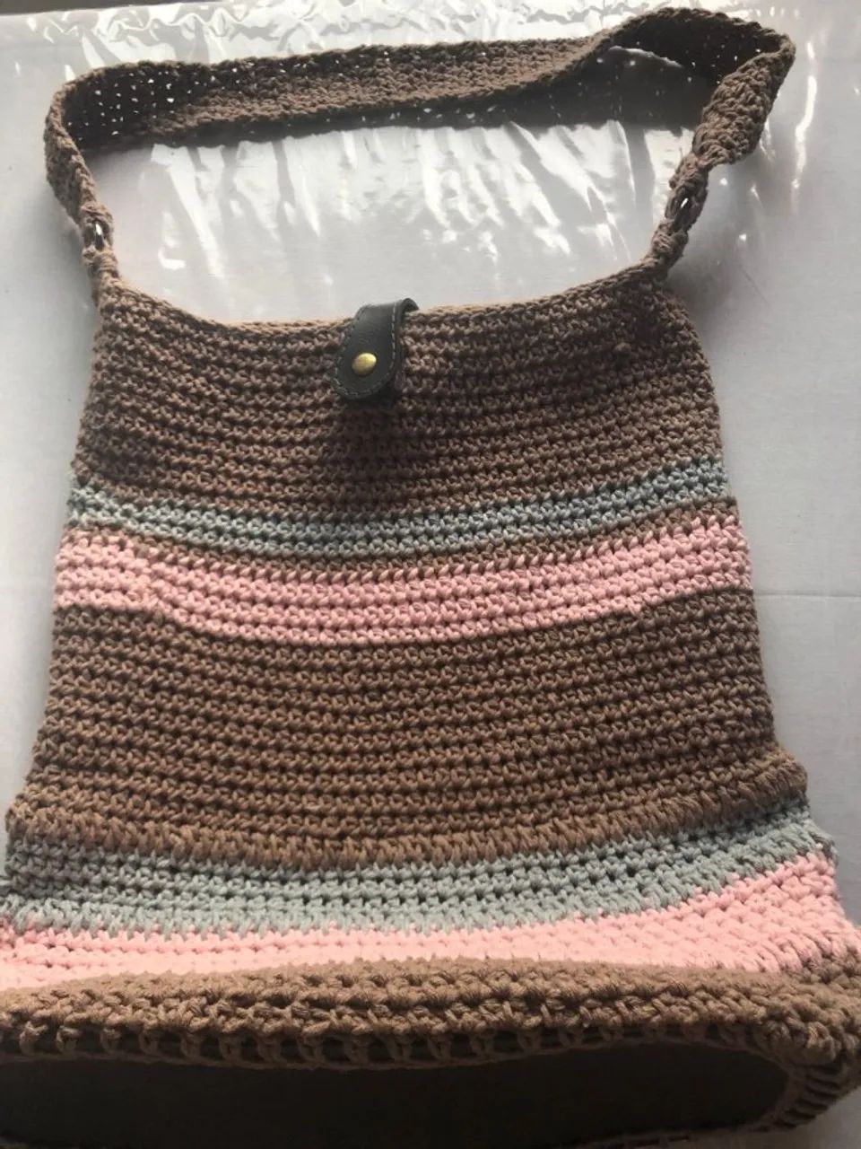 Bolsa Artesanal de Crochê