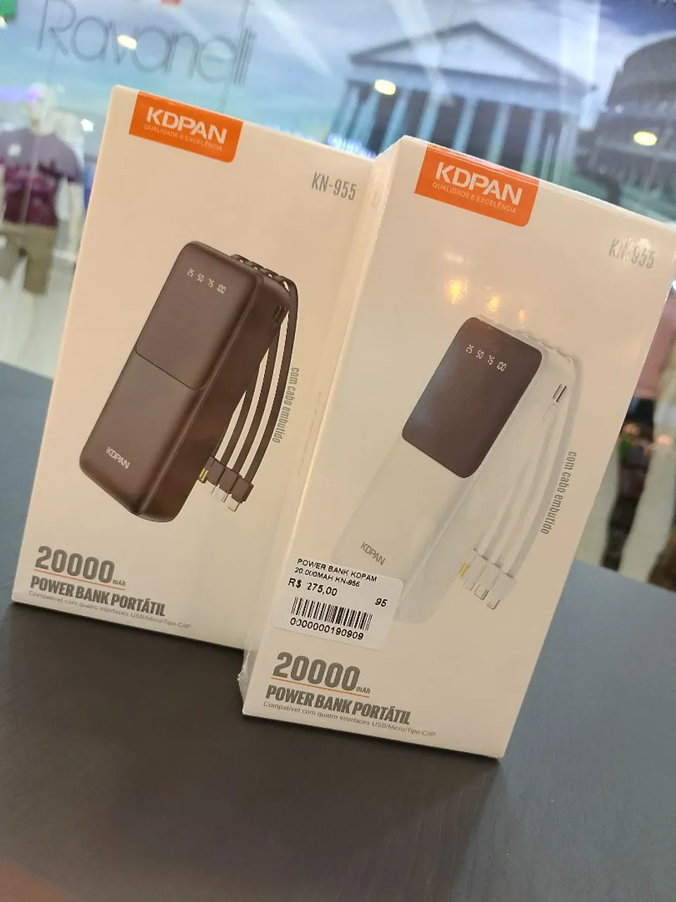 POWER BANK 60.000mAh - 22.5W - Acessórios de Celular - Betânia