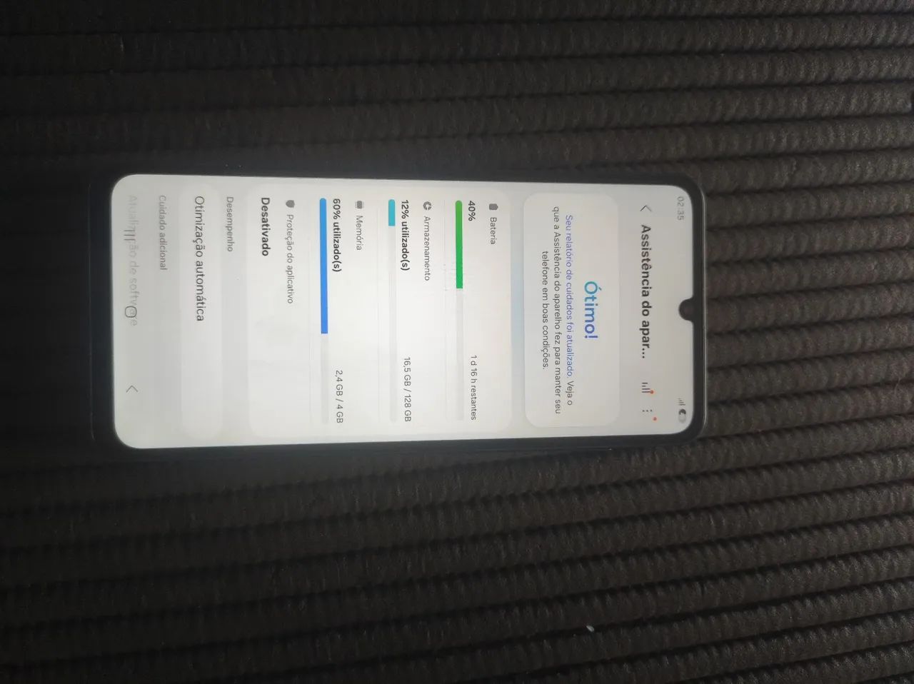 Vendo este celular Samsung a07 128gb 4 GB de ram