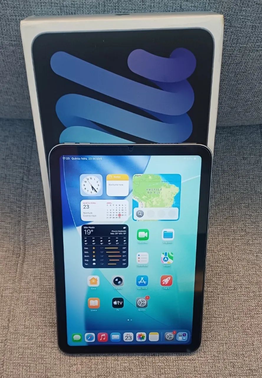 iPad本体 pecopoco iPad Mini 7 de 128gb Perfeito Troco - Tablets e E-Readers - Cidade