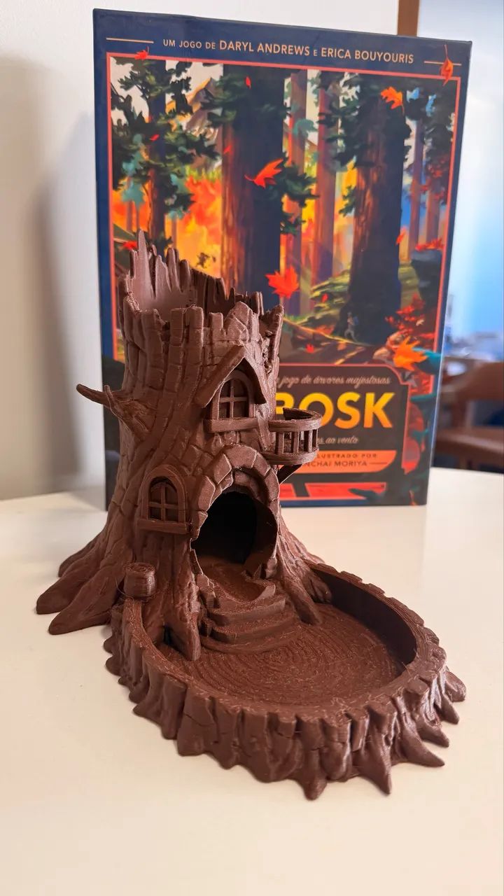 Torre de Dados Árvore - PLA Wood - Foto 2