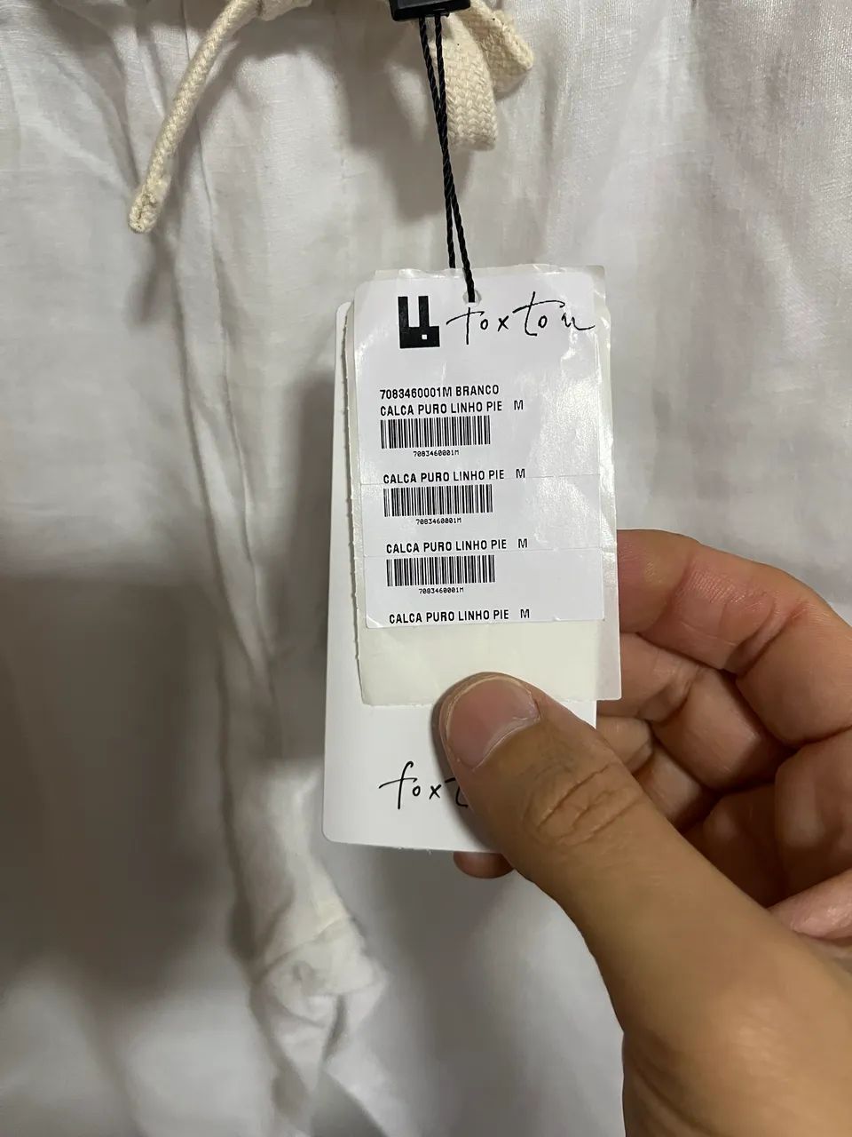 Calça puro linho píer Foxton - Foto 3