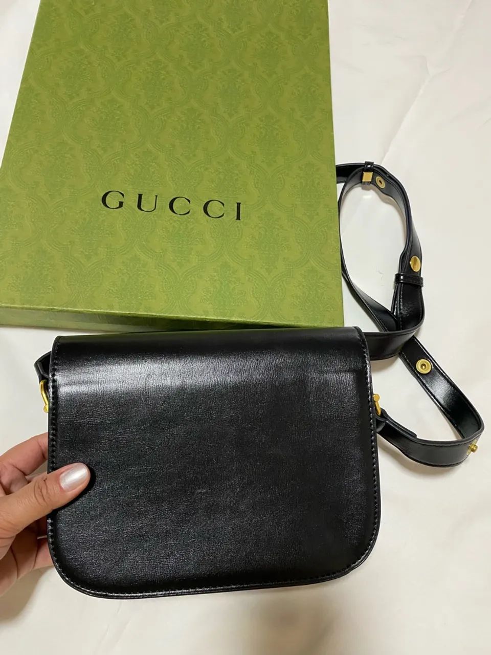 Bolsa preta Gucci NOVA - Foto 2