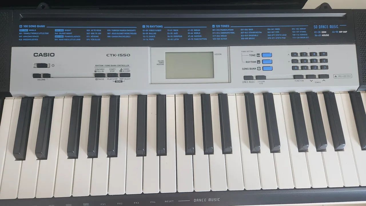 Teclado CASIO CTK-1550 - Foto 2