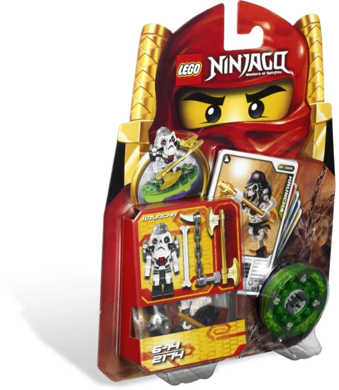 Lego Ninjago Spinners 2175 Wyplash Lacrado - Brinquedos e Jogos