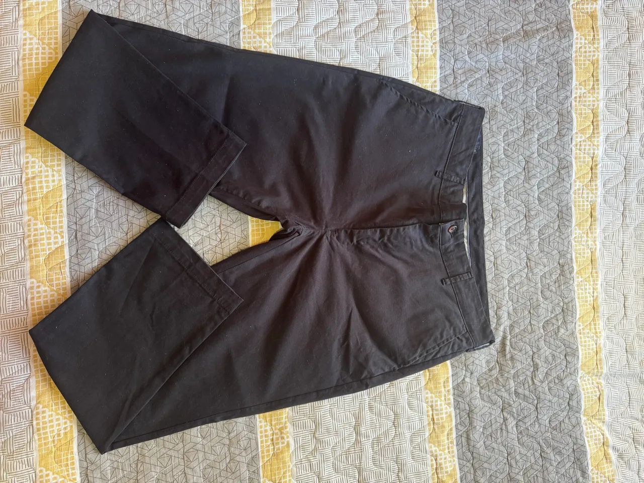 Calça Sarja Preta 46 - Foto 3