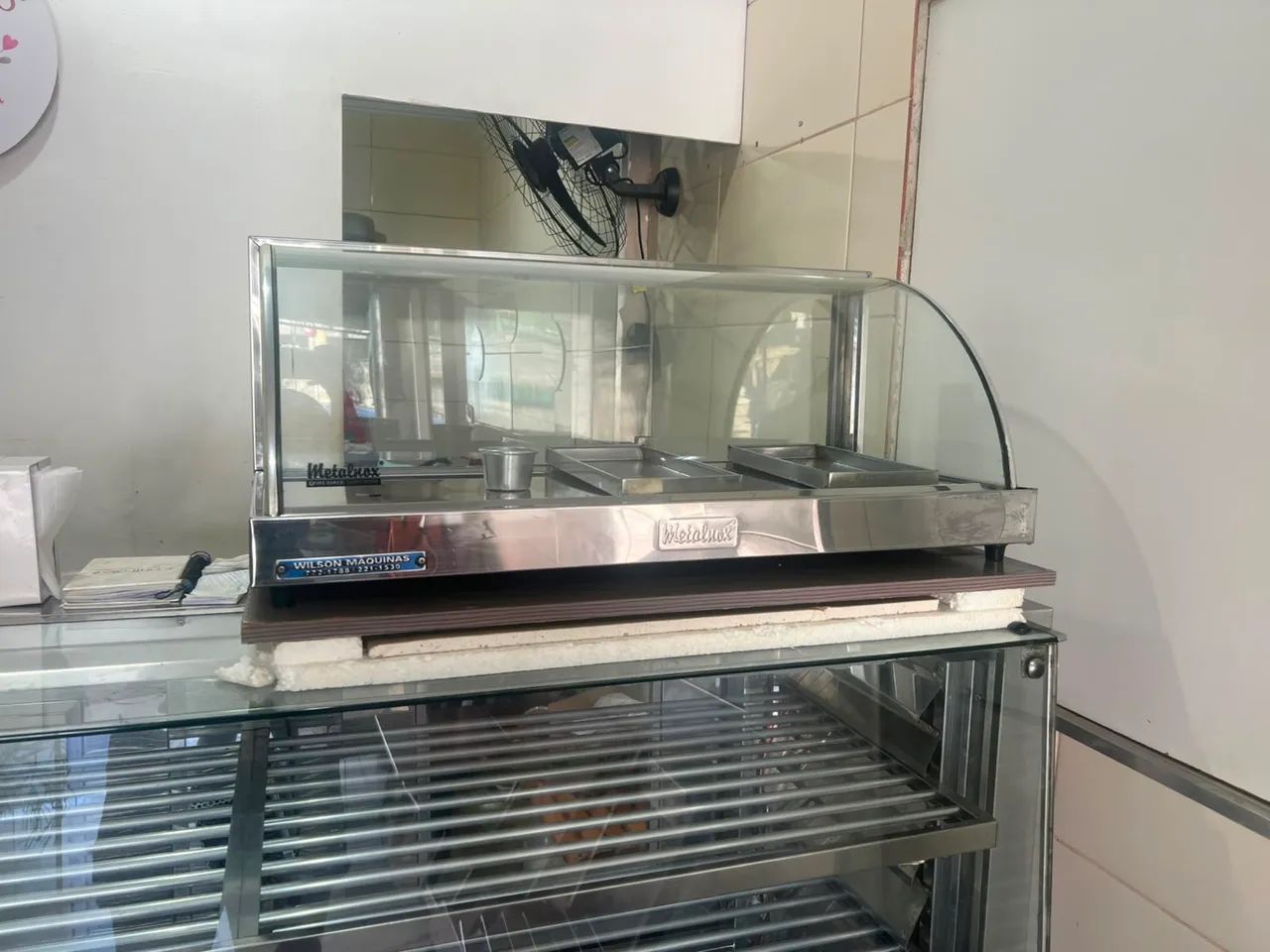 Estufa vitrine 