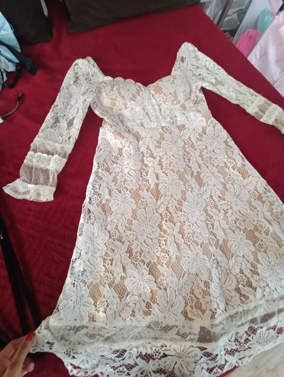 Vestido casamento civil lindo - Foto 4