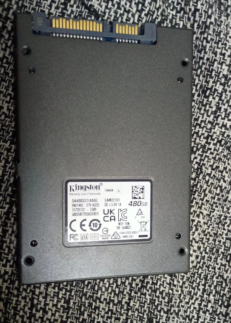 SSD Kingston 480gb - Foto 2