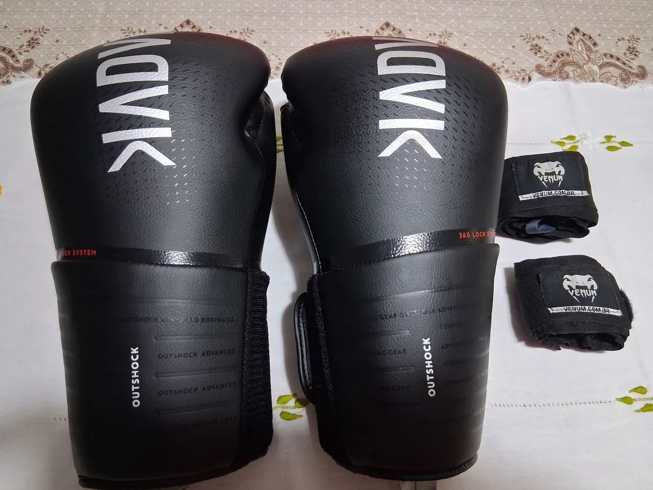 Kit Luva de Boxe/ Muay Thai