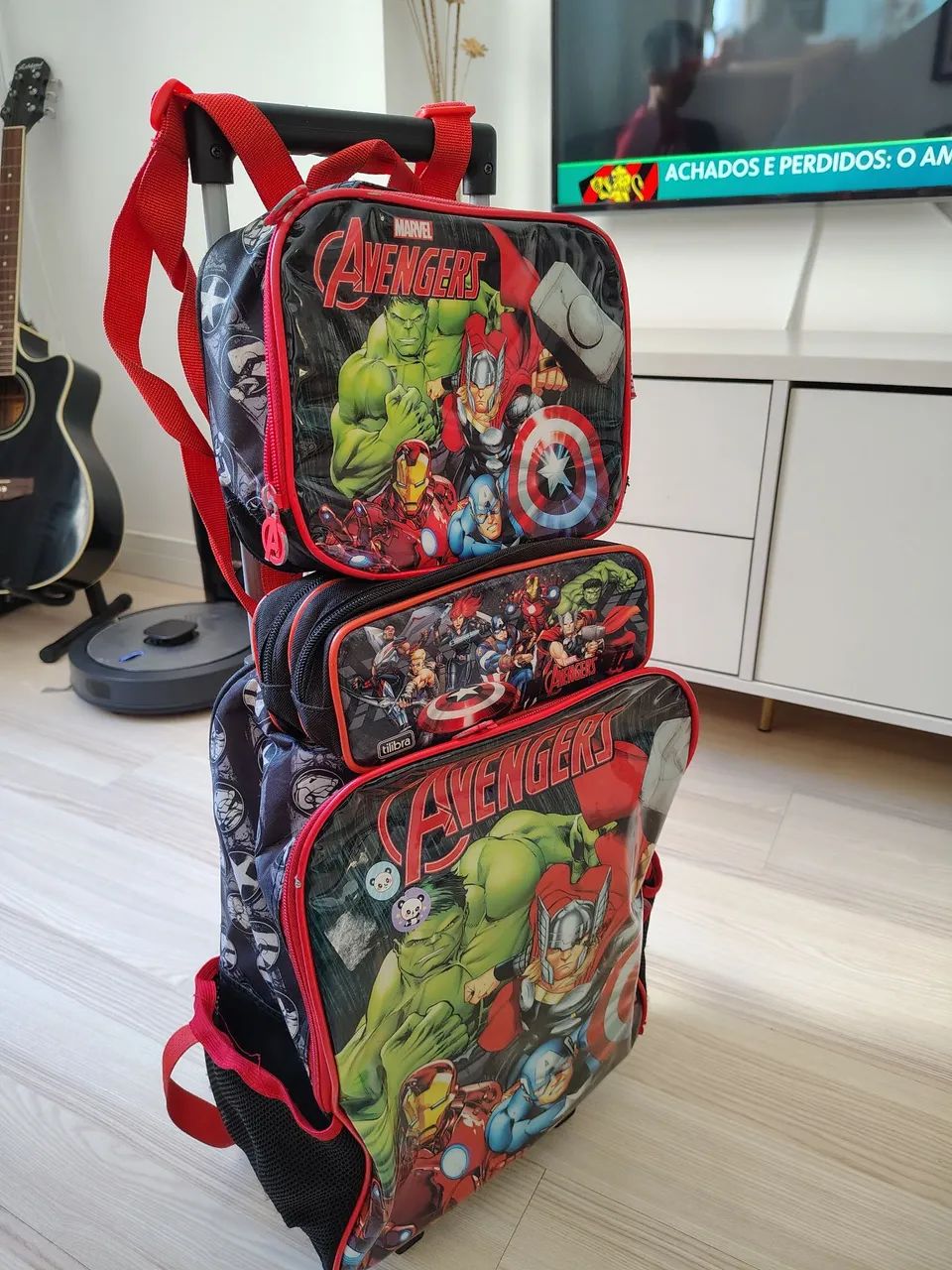Kit mochila Vingadores Marvel  - Foto 3